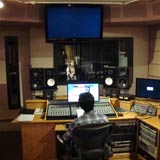 Brigid recording Chuggington voiceover at Beatstreet Productions